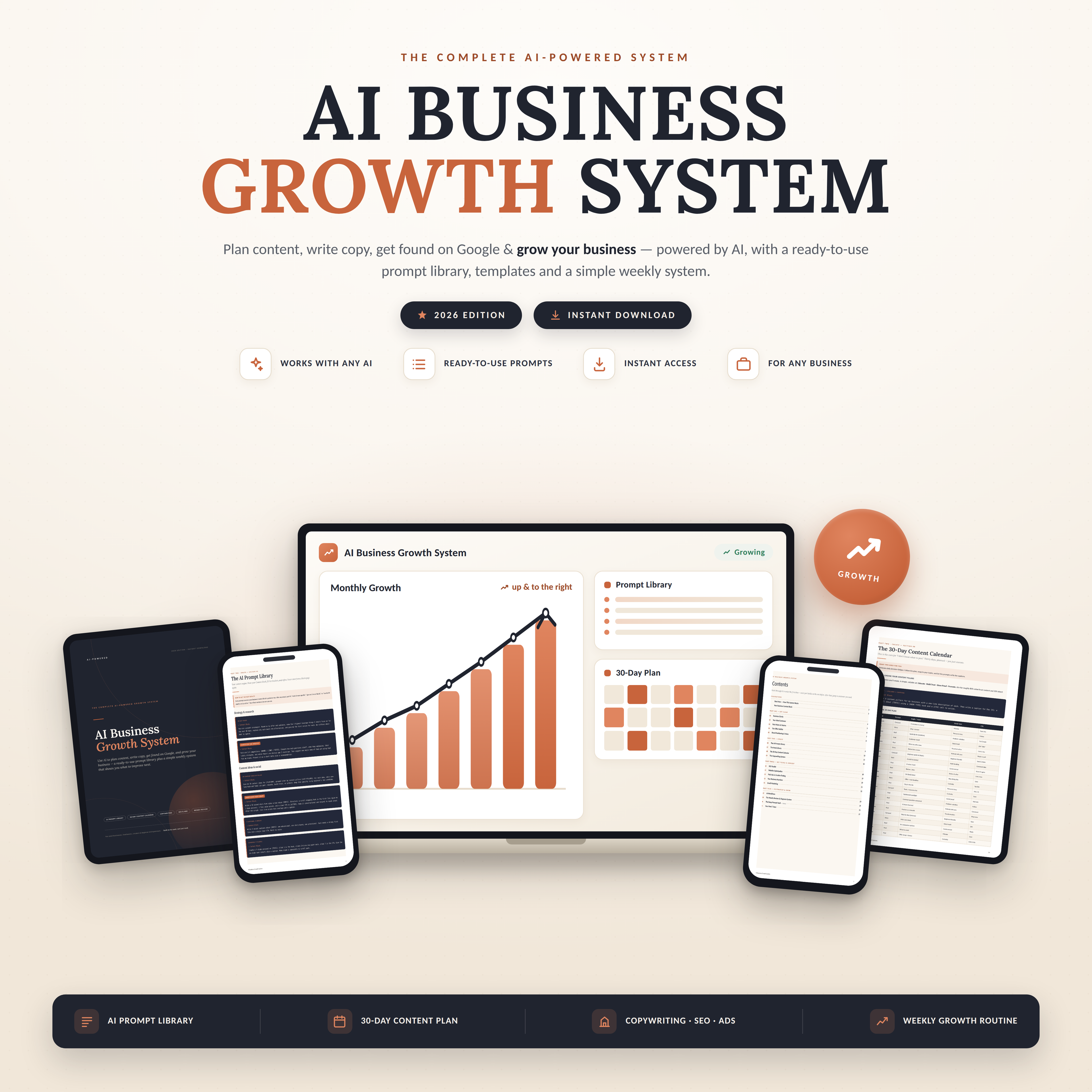 AI Business Growth System - AI marketing guide PDF by Givo Media